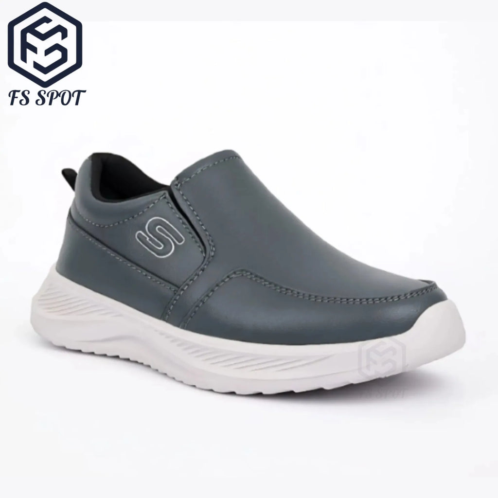 Men’s Casual Shoes – Grey Stylish, Comfortable & Durable Shoes for Men | FS SPOT