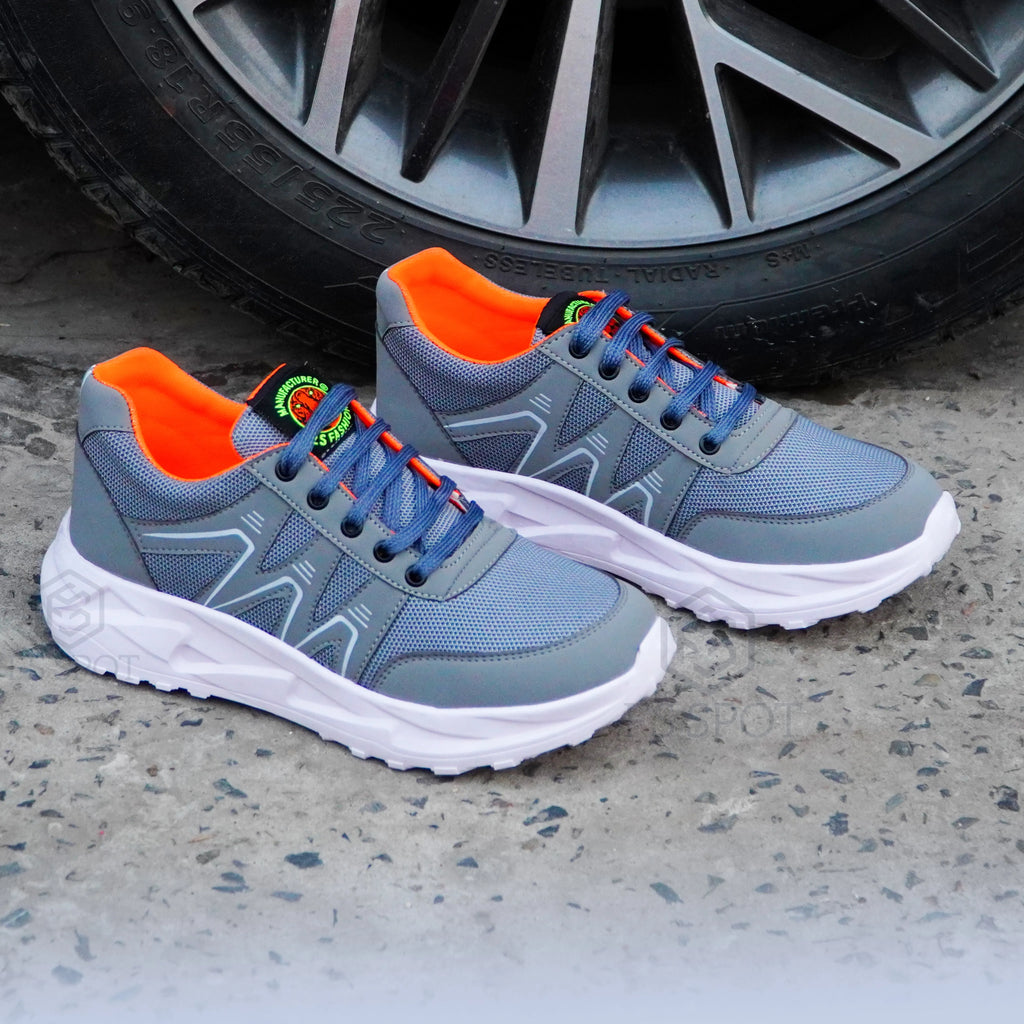 Men’s Grey Joggers – Stylish, Comfortable & Running Durable Shoes for Men | FS SPOT