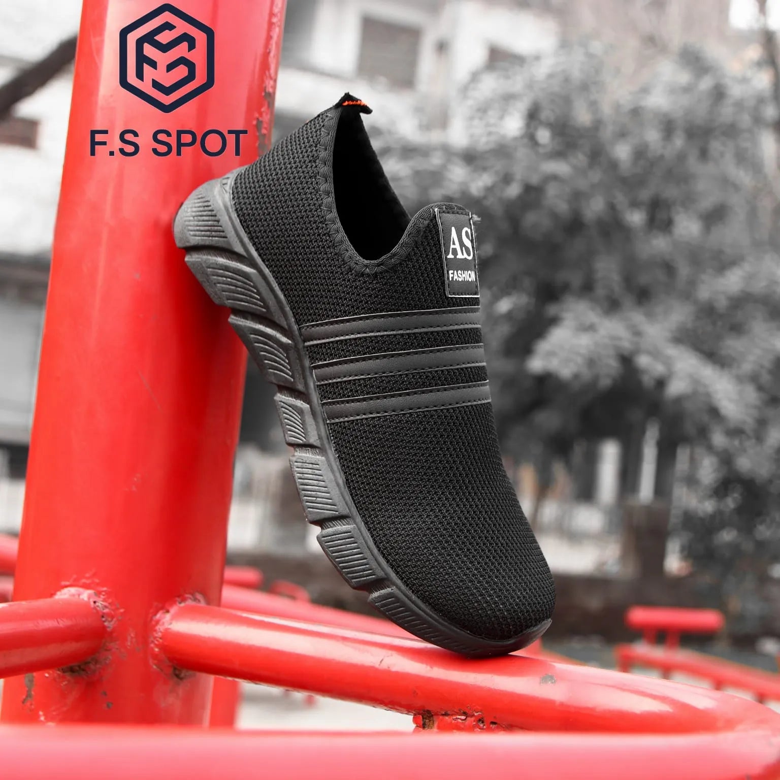 Men’s Casual Shoes – Stylish, Comfortable & Durable Black Shoes for Men | FS SPOT