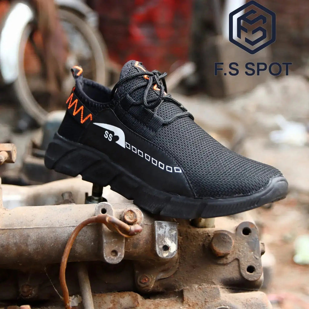 Men’s Black Sneakers – Stylish, Comfortable & Durable Black Shoes for Men | FS SPOT - FS Spot