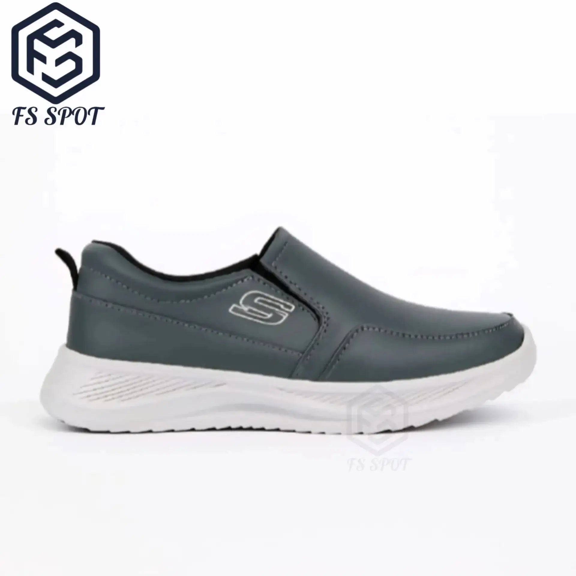 Men’s Casual Shoes – Grey Stylish, Comfortable & Durable Shoes for Men | FS SPOT - FS Spot