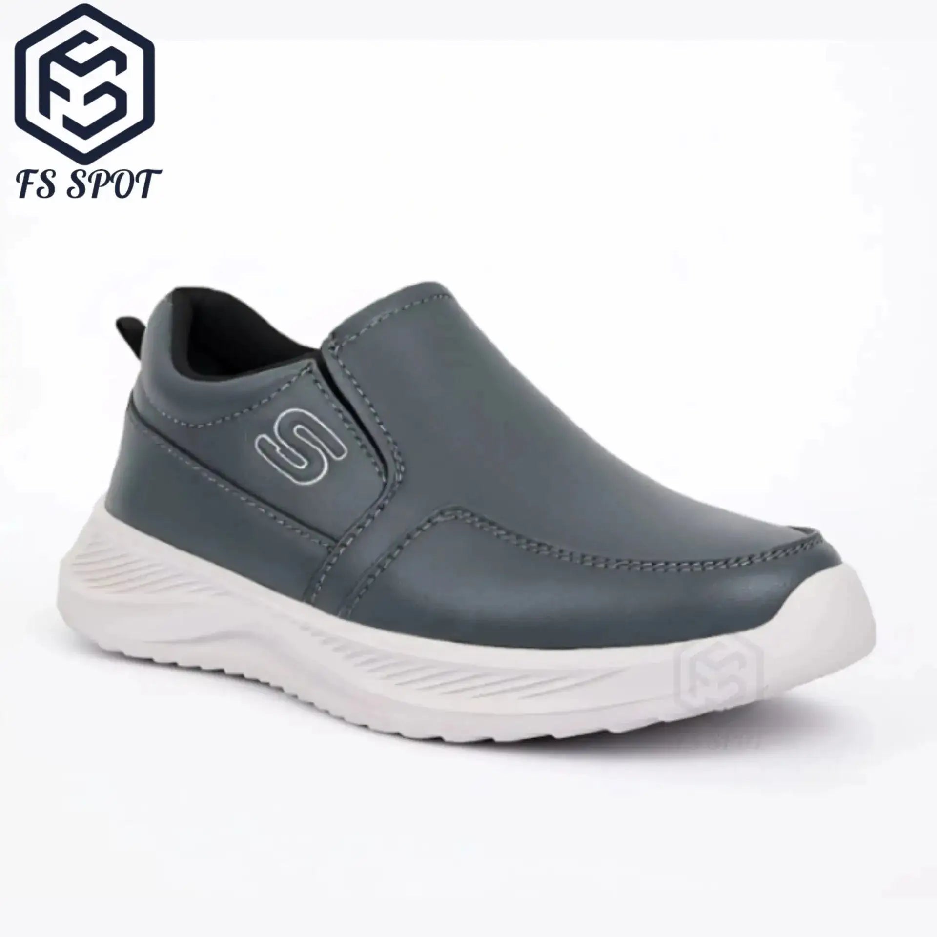 Men’s Casual Shoes – Grey Stylish, Comfortable & Durable Shoes for Men | FS SPOT - FS Spot