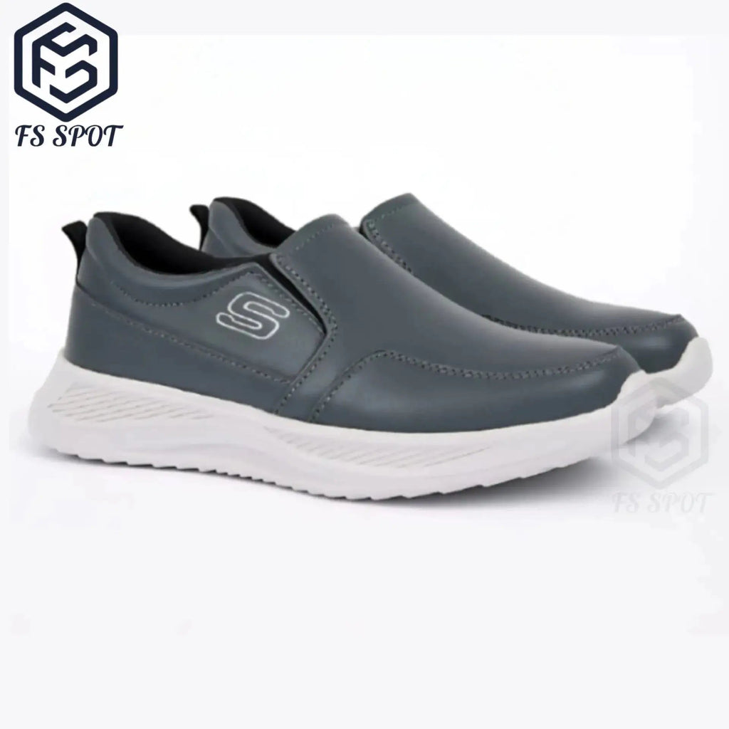Men’s Casual Shoes – Grey Stylish, Comfortable & Durable Shoes for Men | FS SPOT - FS Spot