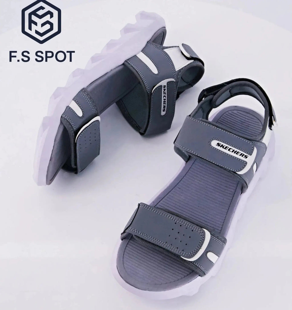 Men’s Sandals – Ultra - Comfort Grey Outdoor Walking Sandals | FS SPOT - FS Spot