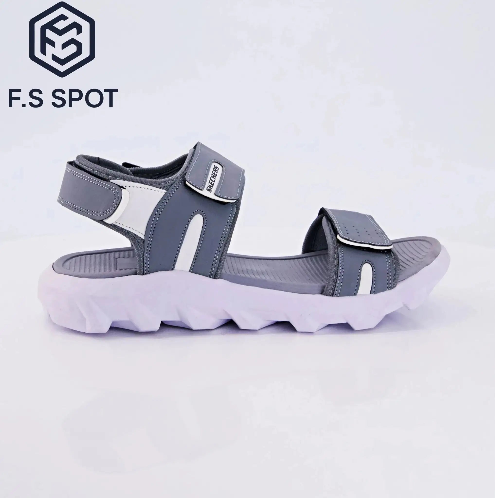 Men’s Sandals – Ultra - Comfort Grey Outdoor Walking Sandals | FS SPOT - FS Spot